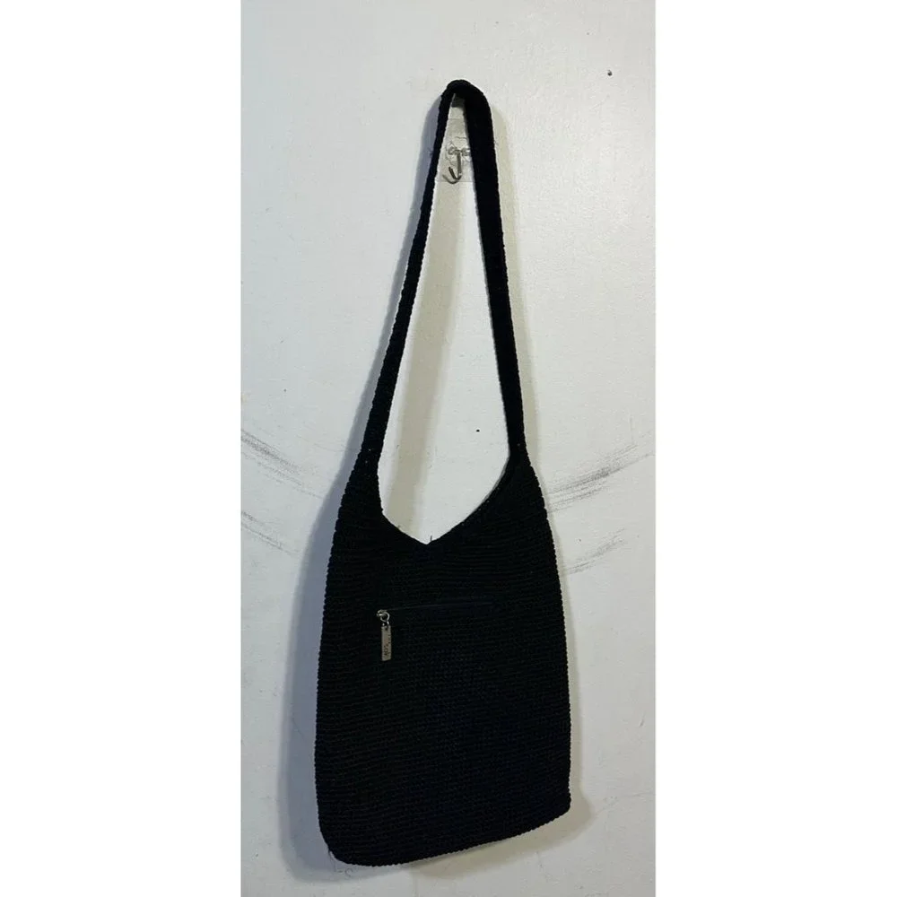 The Sak boho handbag bag black shoulder Crossbody - Picture 4 of 7
